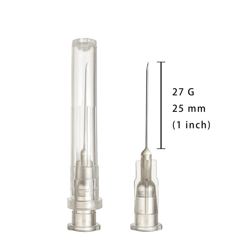 Careach 100pcs 27Gauge 1/2inch Needle, for Scientific Labs Accessories, Measuring and Refilling Inks - Image 2
